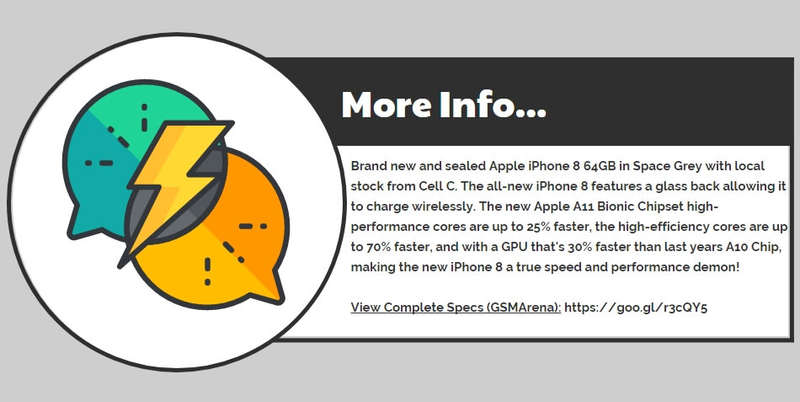 apple iphone 8 64gb space grey gray brand new a1905