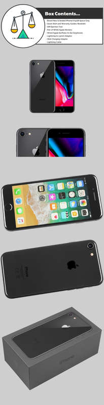 apple iphone 8 64gb space grey gray brand new a1905