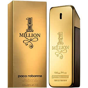Paco Rabanne 1 Million 100ml (The winning bid over R450 will receive free shipping)