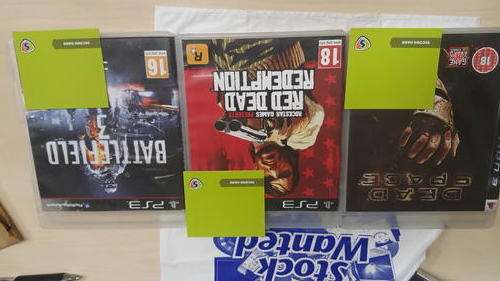 PS3 Games: Battlefield 3, Red Dead Redemption, Dead Space