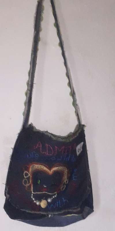 DENIM HANDBAG