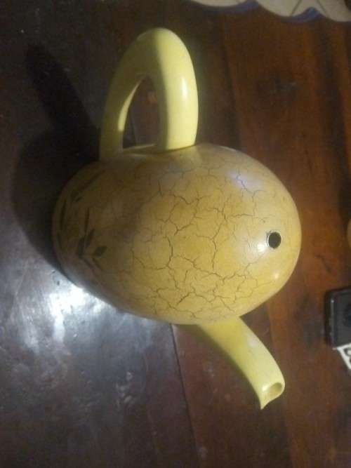 ANTIQUE PORCELAIN TEAPOT