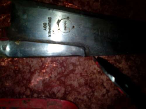 TWO HALF SHEEP SHEAR SCISSORS