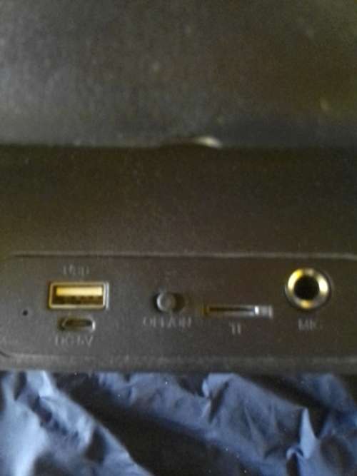 GRECITNICE MOBILE SPEAKER WITH TORCH SD CARD AND USB PORTS