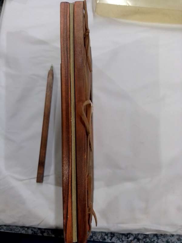 NOTE BOOK IMPORTED FROM MAURITIUS HANDMADE PAPER PAGES