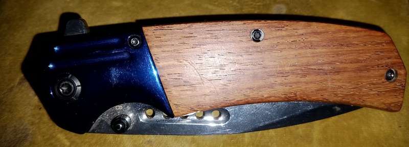 2018 F78 QUICK OPEN BROWNING KNIFE EXCELLENT CONDITION AS GOOD AS NEW