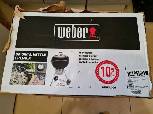 Weber Original Kettle Braai - Black