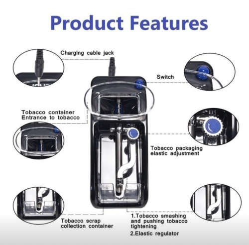 New Electric Cigarette Automatic Cigarette Rolling Machine