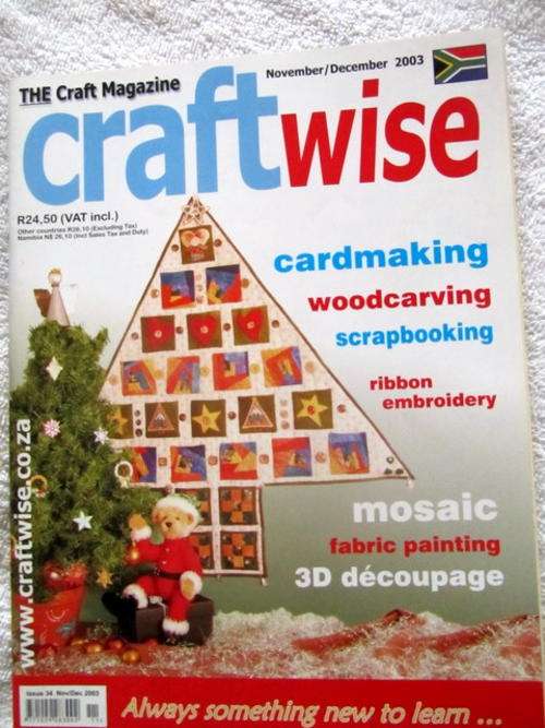 CRAFTWISE MAGAZINE- NOVEMBER/DECEMBER 2003