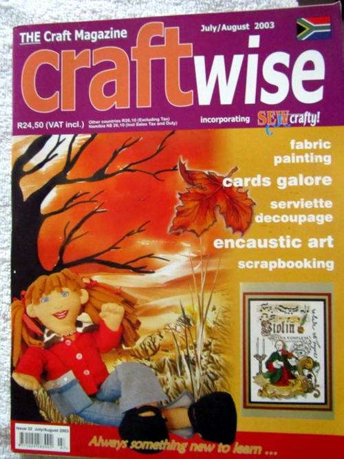 CRAFTWISE MAGAZINE- JULY/AUGUST 2003