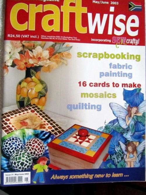 CRAFTWISE MAGAZINE- MAY/JUNE 2003