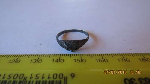 silver owl ring, 1,4 grams, as per photo