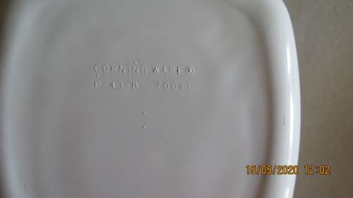 Corning Ware Le Persil 700ml P-43B,  3 bowls, as per photo