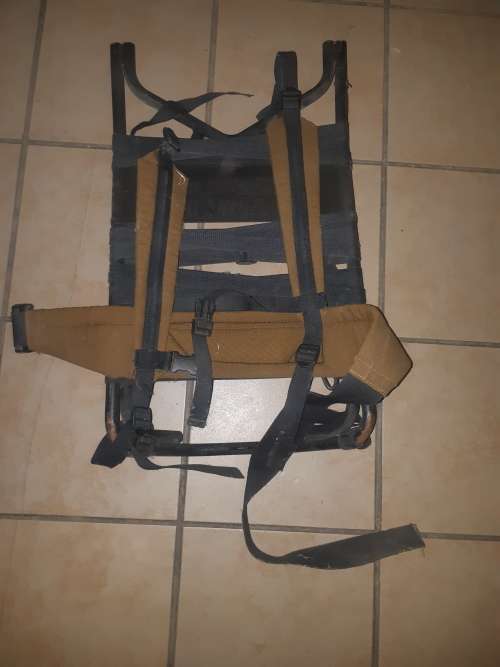 Old SADF rack sack frame,as per photo