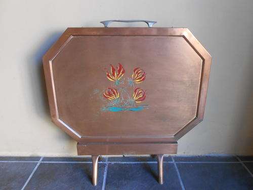 Copper fire screen from Rhodesia, as per photo