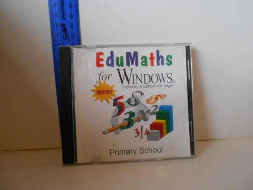 edu maths for windows primary school, pc, as per photo