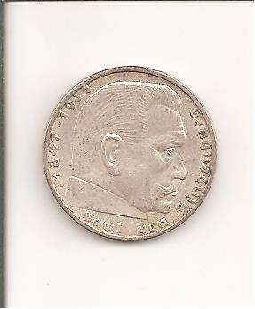 Germany, 2 Mark, 1939A, EF, as per scan
