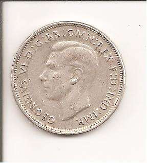 Australia, 2 Shilling, 1941, VF Plus, as per scan