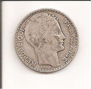 France, 10 Francs, 1930, F, as per scan