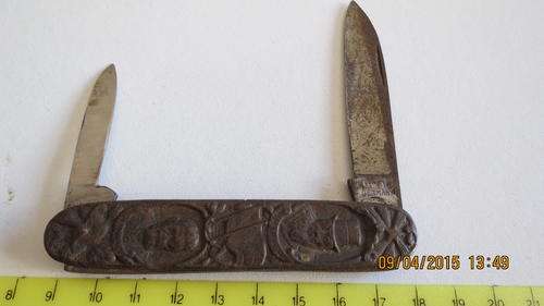 Very old Paul Kruger pen knife, made in Germany, as per scan