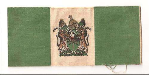 Rhodesian flag for jacket, original, as per scan