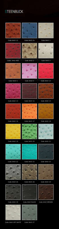 Chairs - Wingback Style - Faux Ostrich Leather