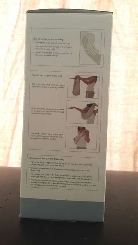 BabySense Baby Sling / Carrier. Excellent Condition