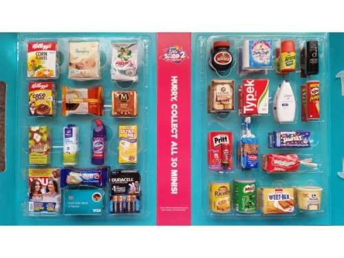 Checkers Mini Little Shop 2 Full Set Minis