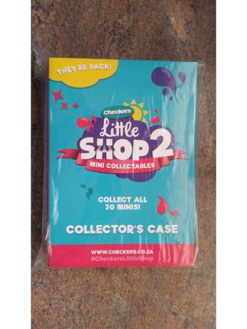 Checkers Mini Little Shop 2 Full Set Minis