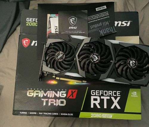 Msi 2080 super gaming trio
