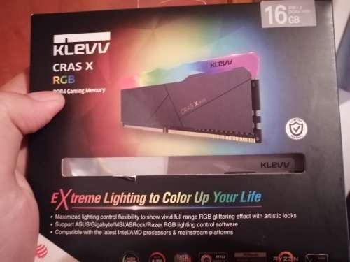 Klevv RGB cras x 16gb 3600