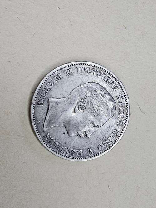 1903 5(Funf) Mark Prussia (A)