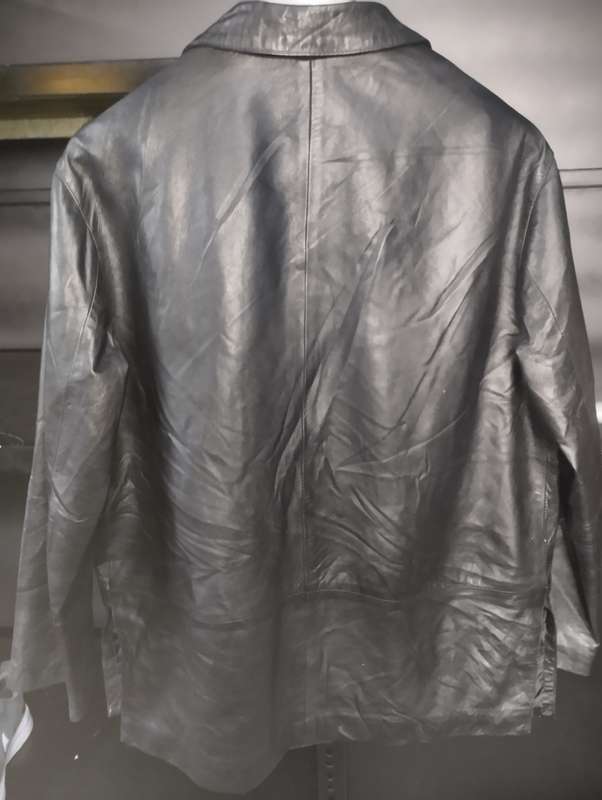 Men`s  Leather Jacket (100% genuine Leather))