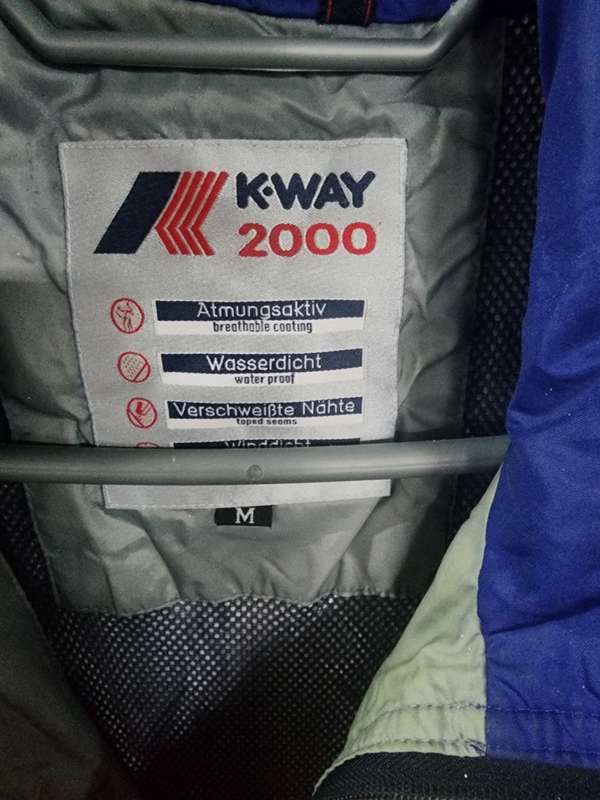 Mens K-Way Windbreaker