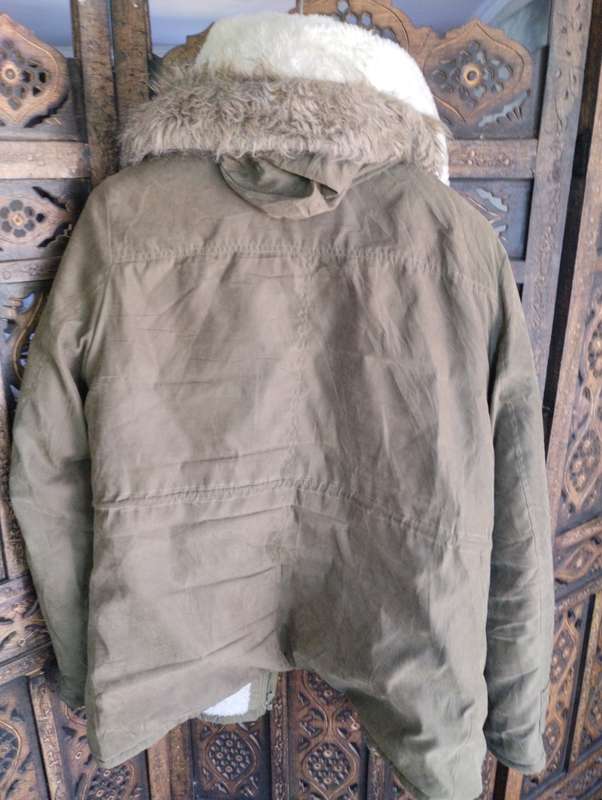 Mens jacket (fur hoodie)