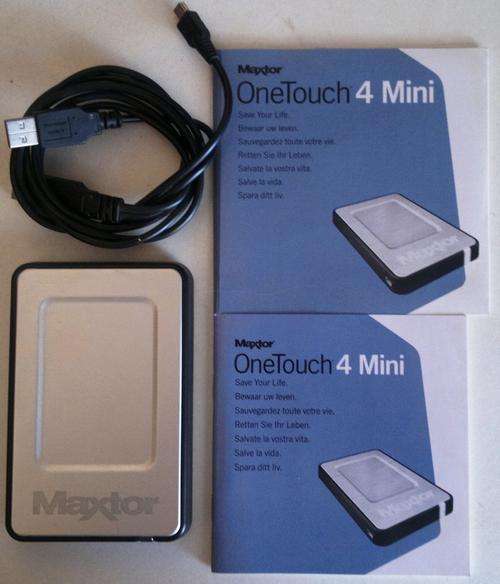 Maxtor Mini OneTouch Used 160GB 2.5" external hd
