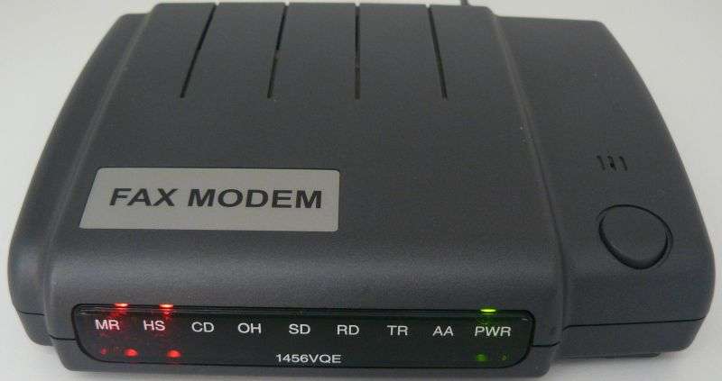 External 56K Fax Modem