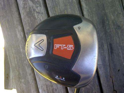 Callaway FT 5 9* driver with regular shaft