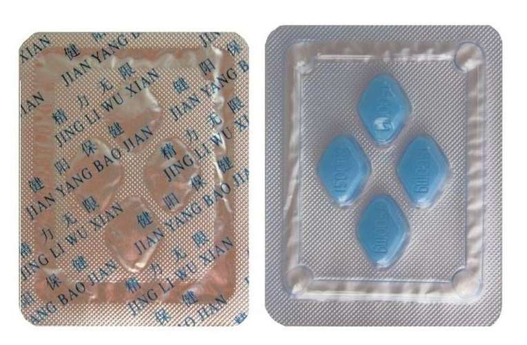 Blue Dragon Super Original - Natural Erection tablets 1500mg 40 tablets 10 Blisters