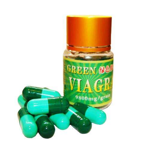 Green Viagra Sexual Stimulant 10 Tablets per Pack