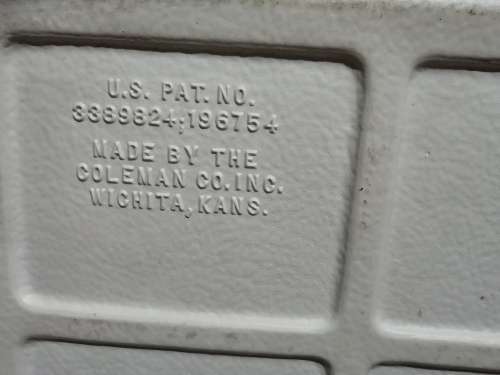 COLEMAN COOLER VINTAGE
