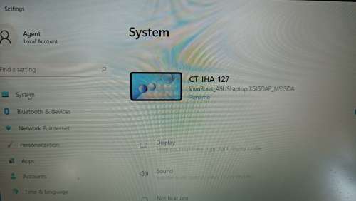 ASUS LAPTOP