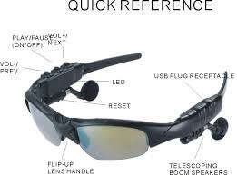 4GB Mp3 Player built in Sunglasses