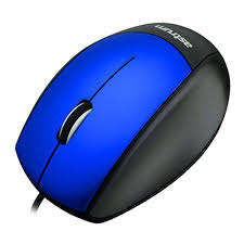 USB Optical Mouse - Blue