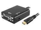 Mini HDMI TO VGA + Audio Converter