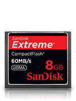 SanDisk Extreme 8GB CF 60MB/s Memory Card