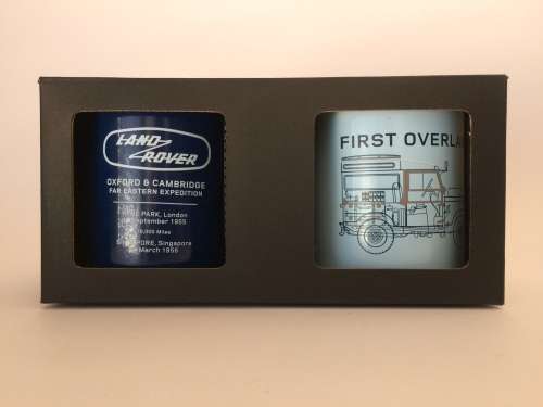 Set of 2 Land Rover Enamel Heritage Mugs