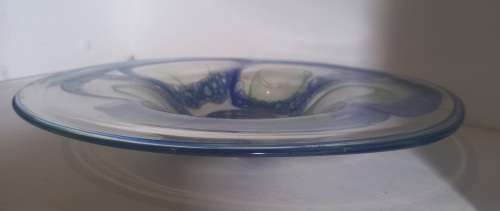 ART GLASS!! Shirley Cloete!! Signed and Dated Glass Bowl