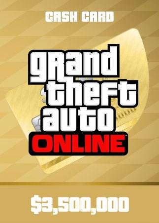 (24/7 Digital key Delivery) Grand Theft Auto Online: $3500000 The Whale Shark Cash Card Rockstar Key