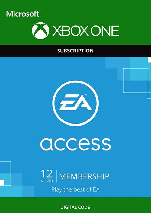 (Digital keycode) 12 Months EA ACCESS XBOX LIVE Subscription Code for GLOBAL & South Africa